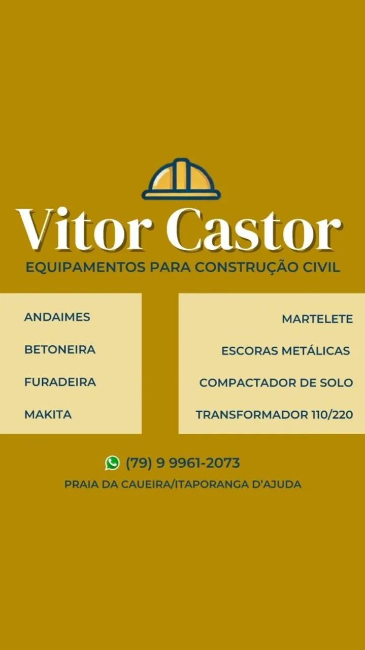 Locação de equipamentos 