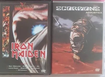 Lote 3 DVDs Metallica, Iron Maiden e Scorpions - Foto 2