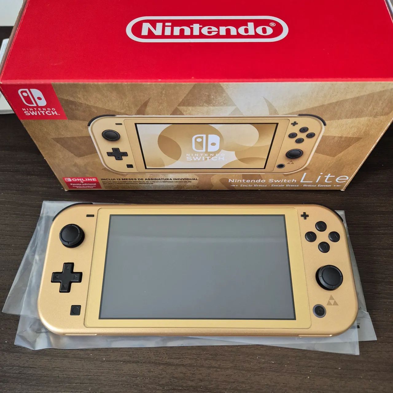 NINTENDO SWITCH LITE - EDIÇÃO HYRULE - Foto 2
