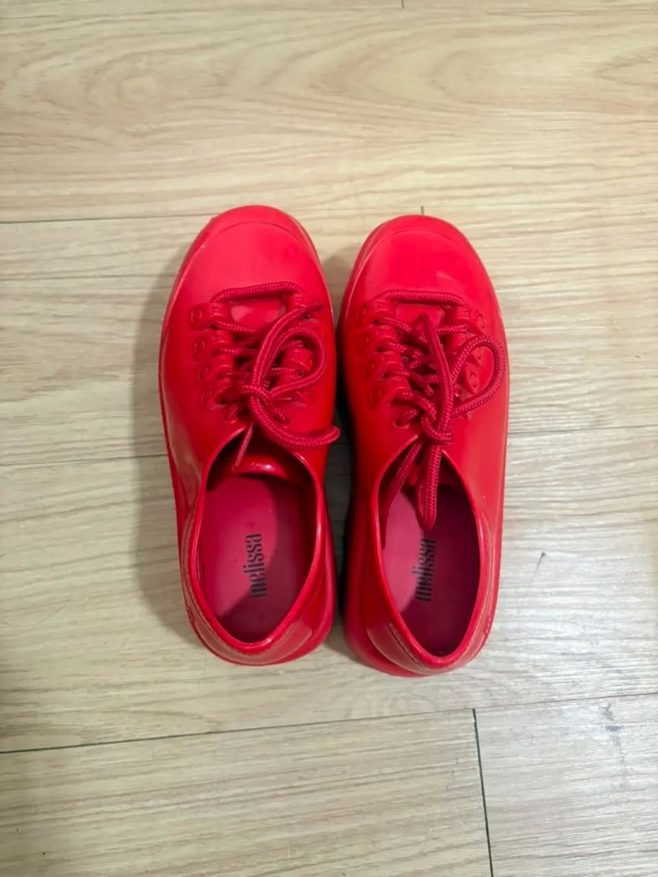 Melissa Tênis Kick Off Vermelho 35 Usado - Foto 3