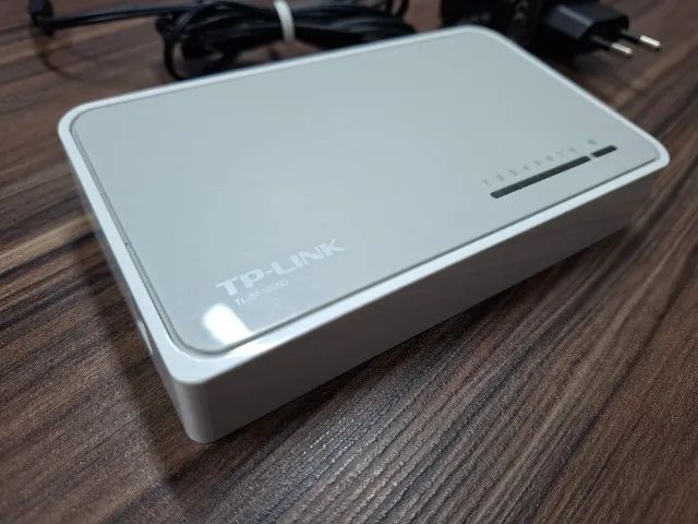 Switch Hub De Mesa 8 Portas 10/100 Tp-link Tl-sf1008d (Usado) - Foto 4