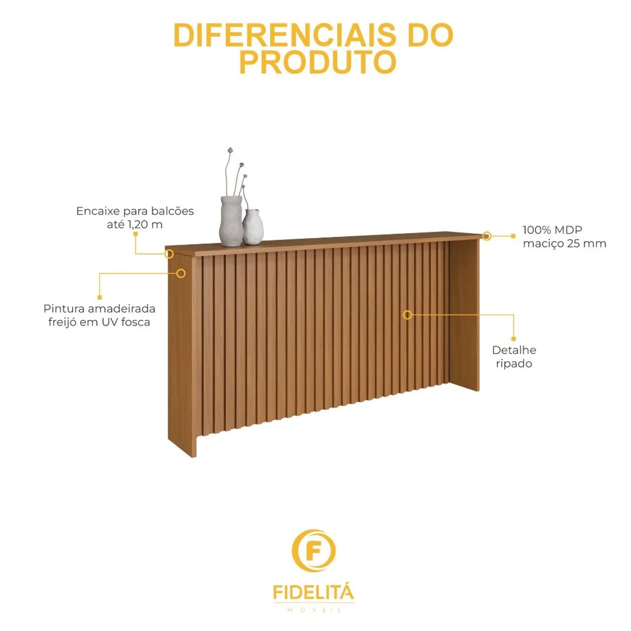 Bancada ripada para cozinha - Foto 3