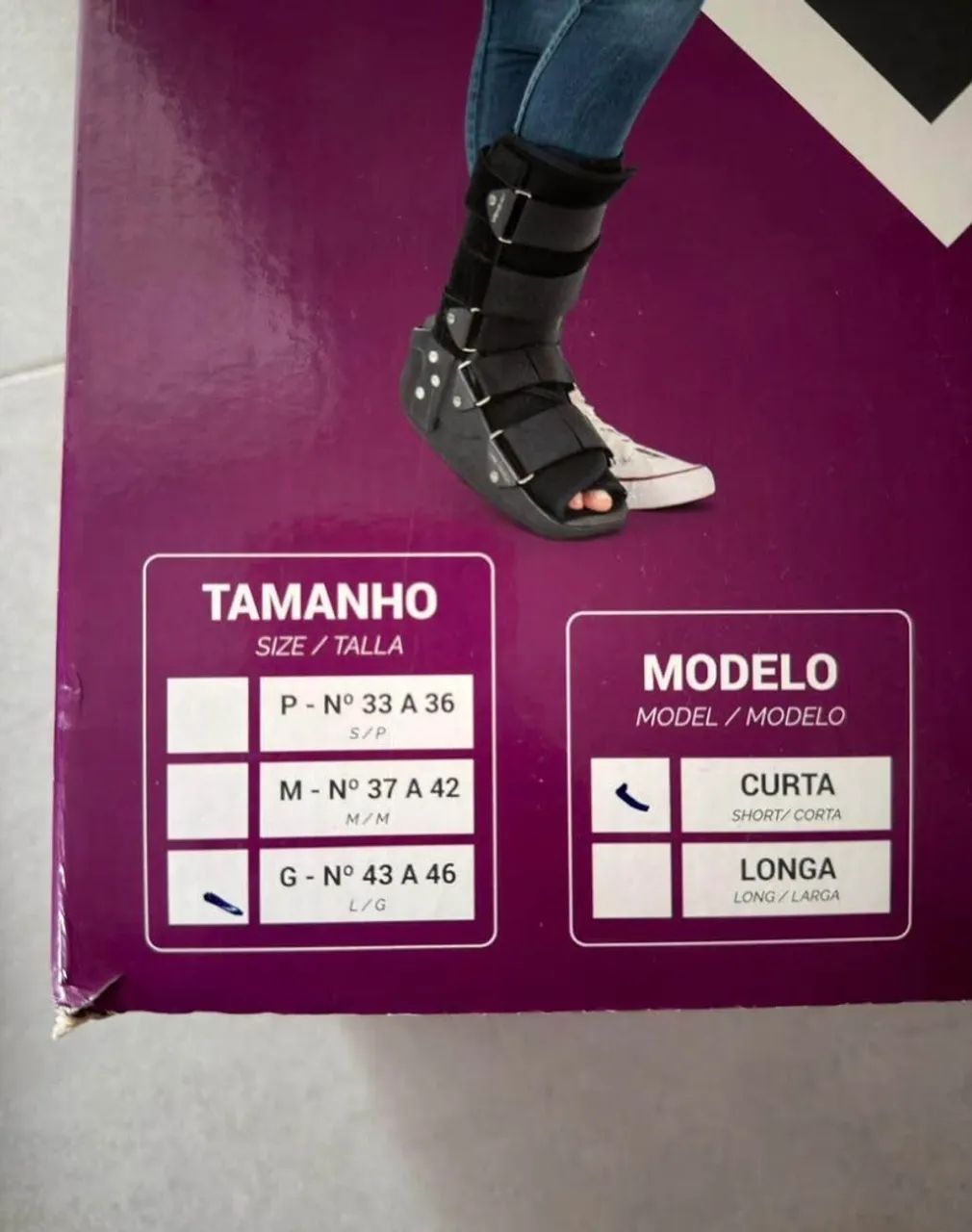 Bota imobilizadora   - Foto 2