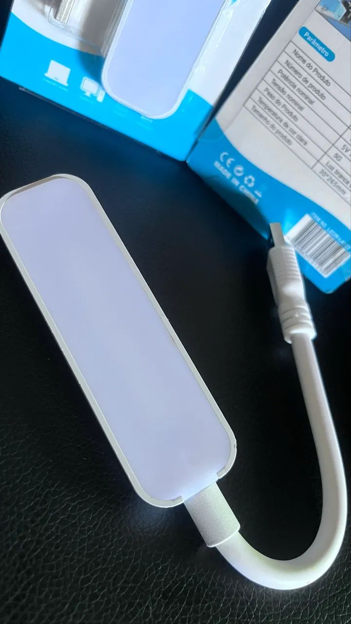 Mini luminária Led flexível usb - Foto 4