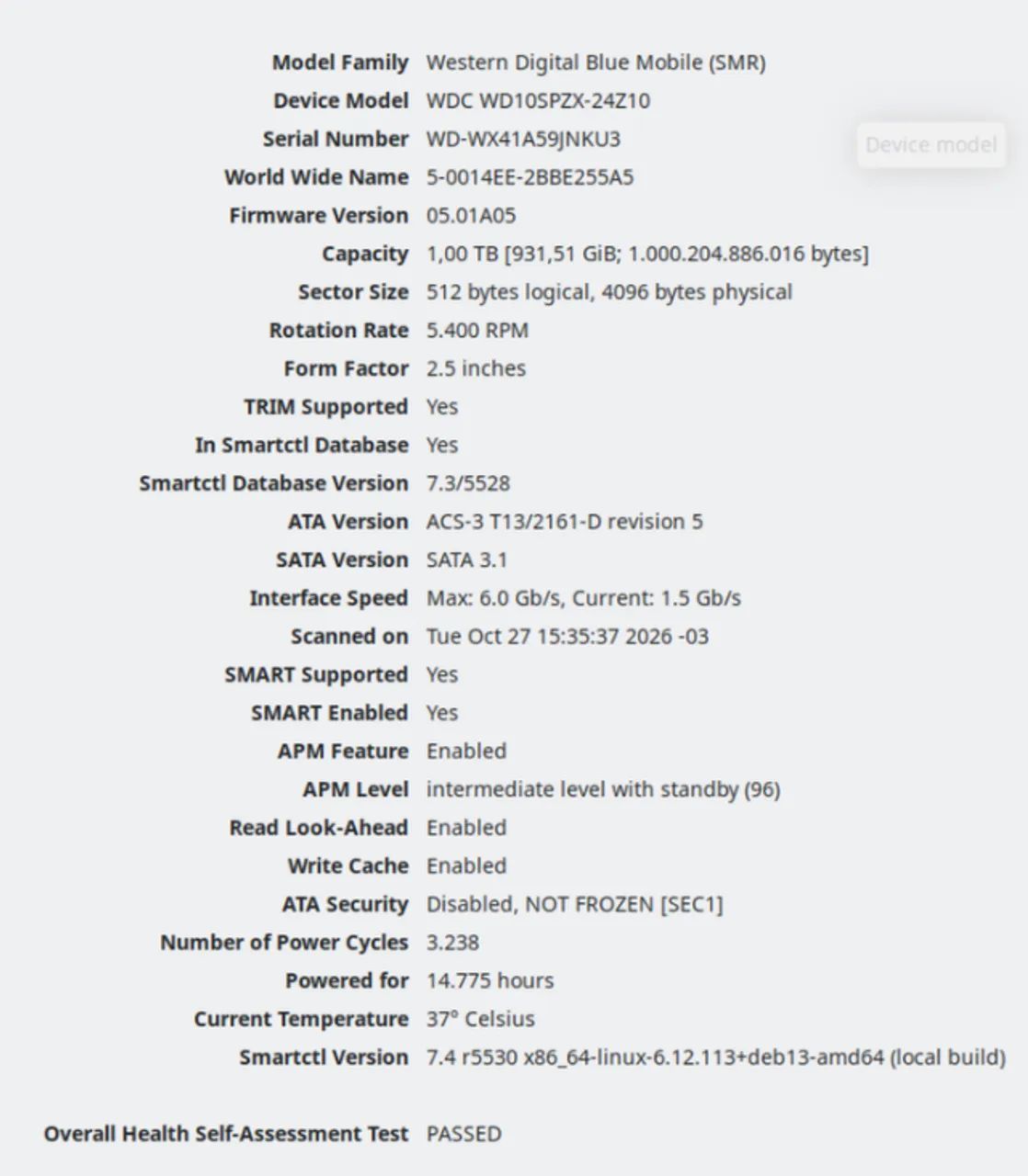 HDD Samsung 1TB - Foto 2