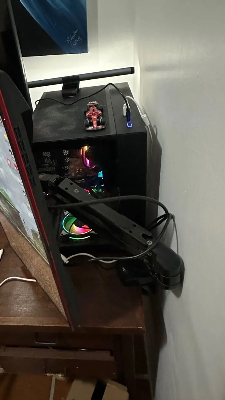 Setup gamer completo com volante  - Foto 4