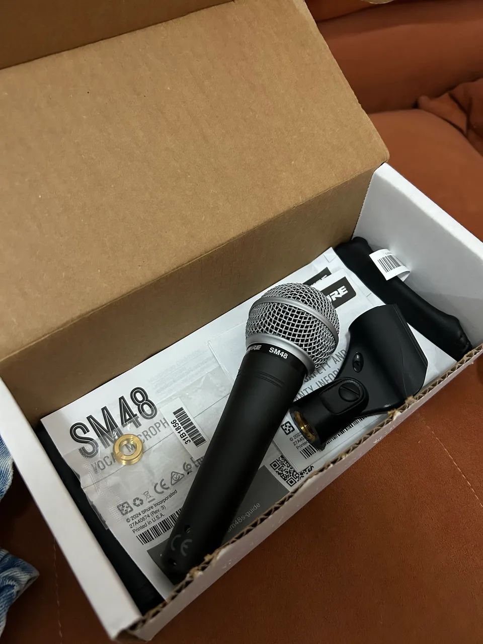 Microfone shure sm 48 - Foto 3