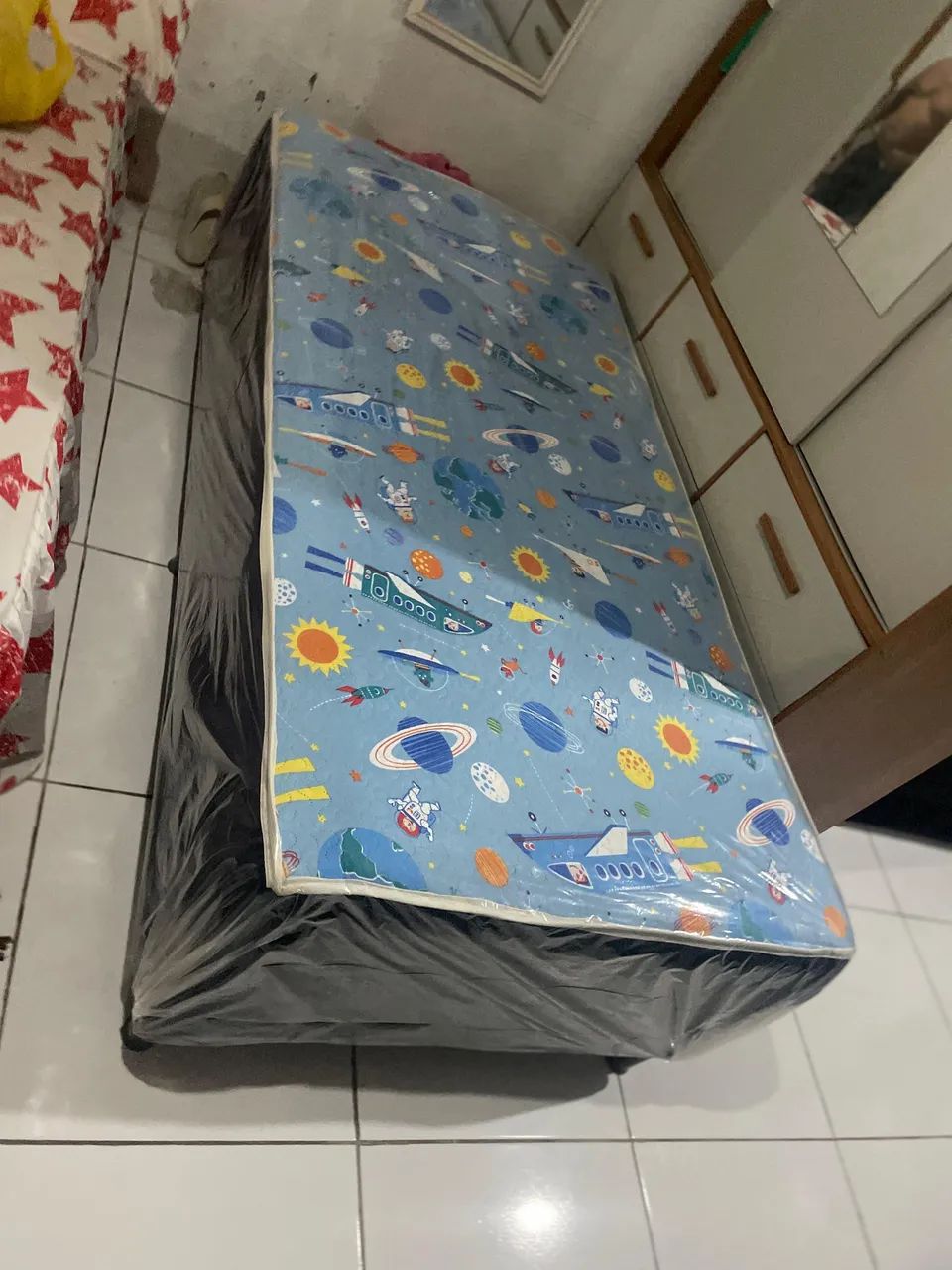 Cama solterão espuma e molas ensacada  - Foto 4