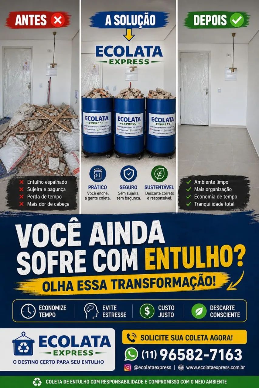 COLETORES DE ENTULHO 
