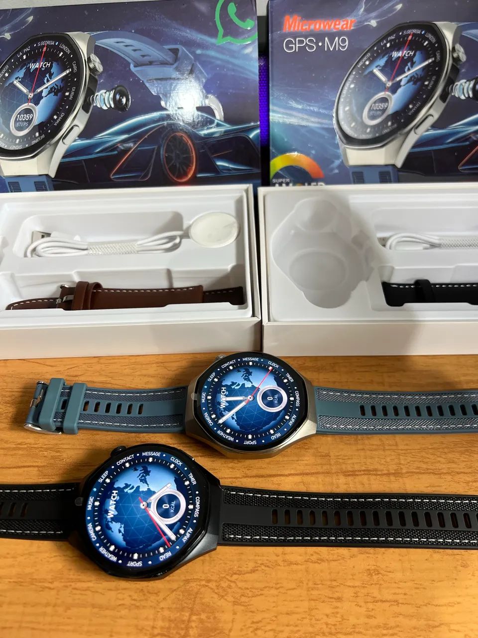 SMARTWATCH M9 - CÂMERA EMBUTIDA - SÉRIES 11