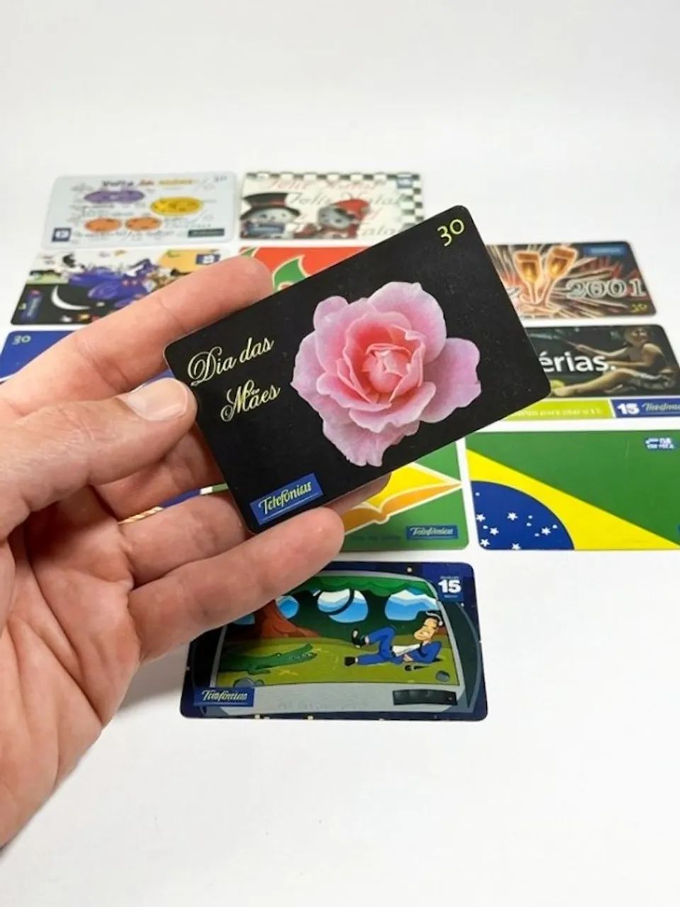 Coleção de 13 Cartões Telefônicos Telefônica - Datas Comemorativas - Foto 2