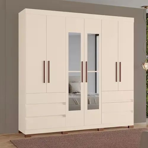 Seu Quarto Mais Sofisticado com o Guarda-Roupas Panamá 100% MDF