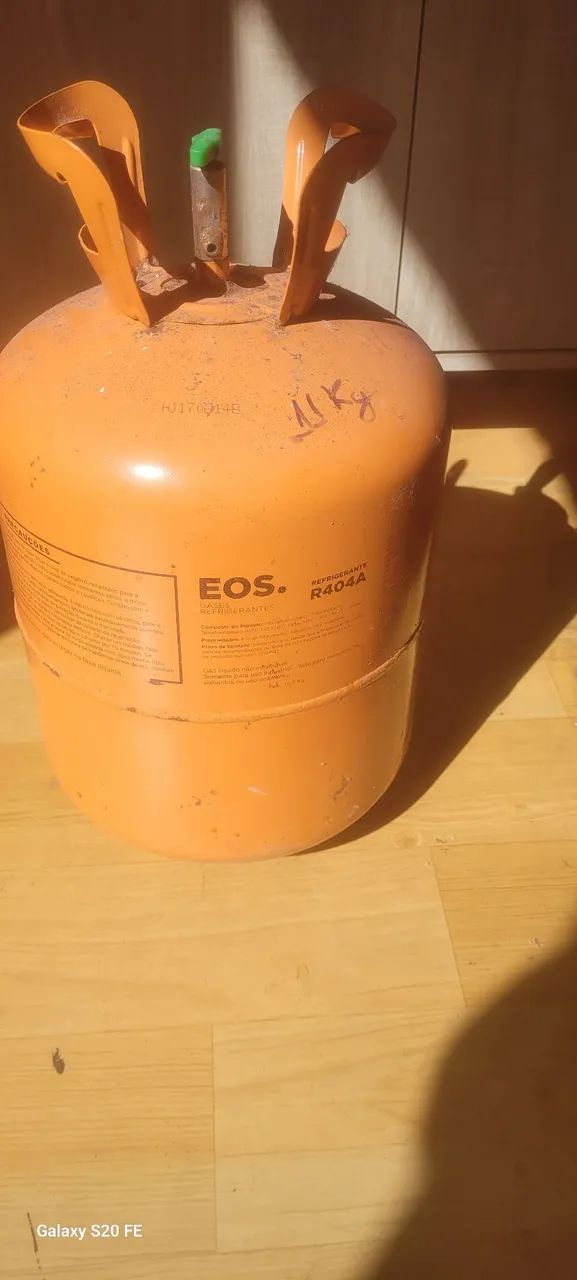 Gás refrigerante EOS R404A