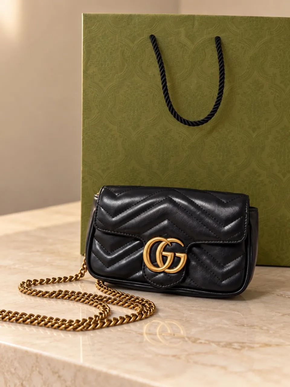 BOLSA GUCCI GG MARMONT MINI