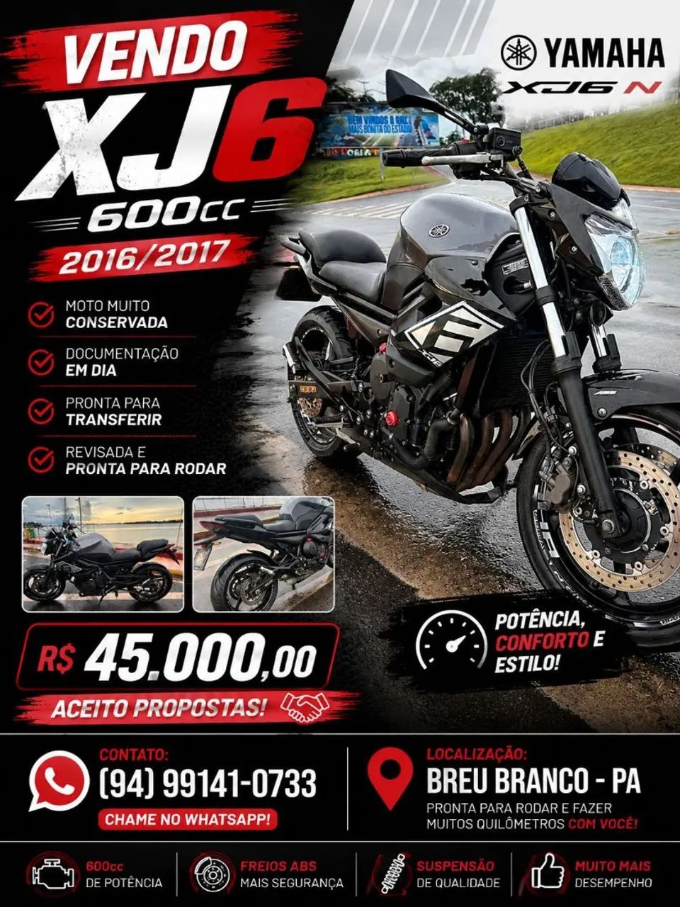 XJ6 em dias