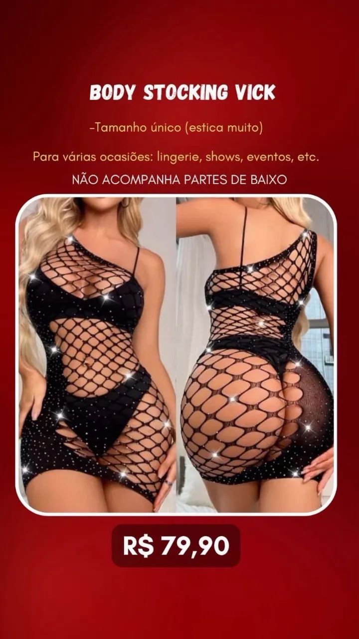 Body Stocking Look Gringa - Foto 2