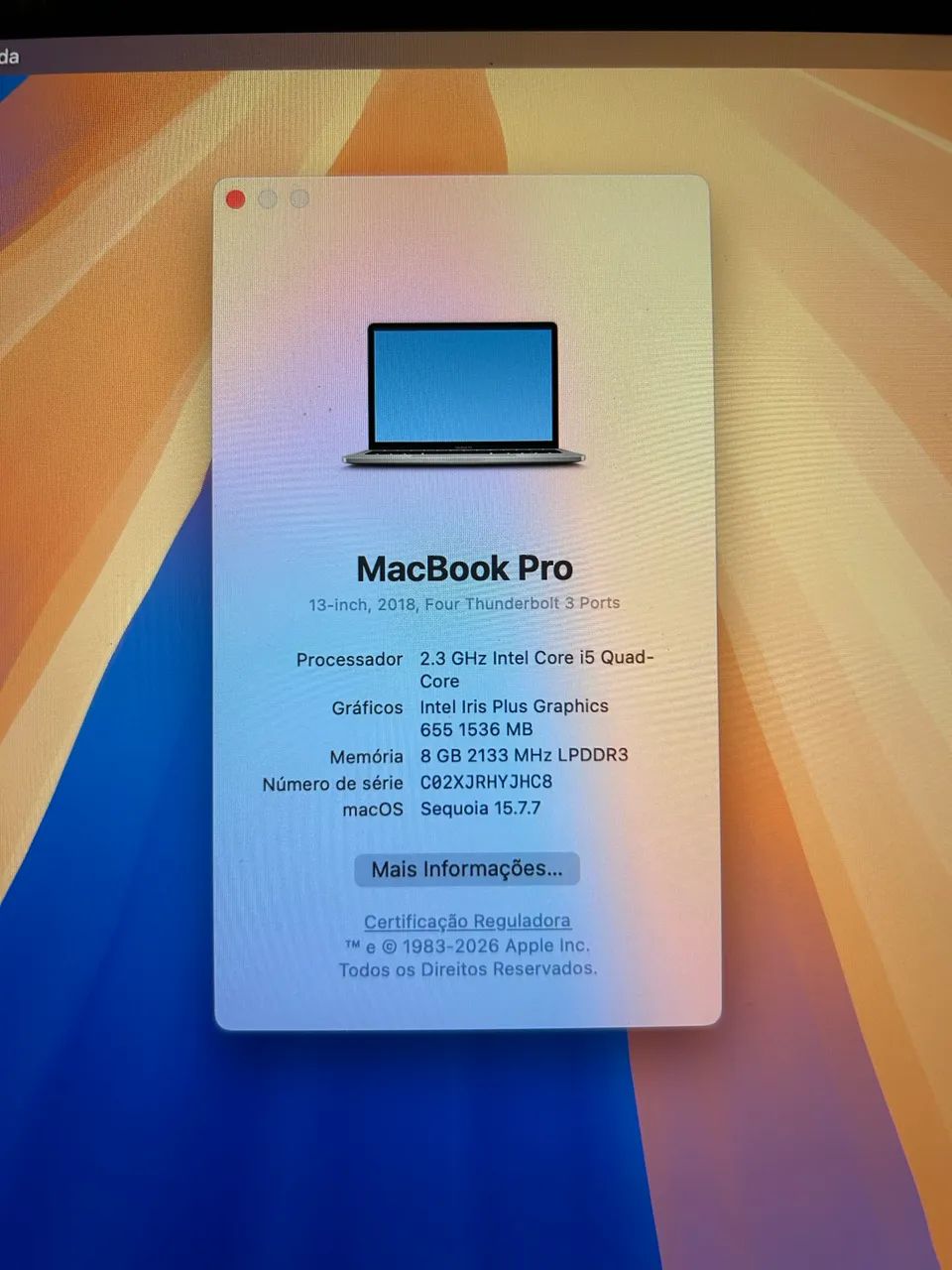 Apple MacBook Pro 2018 - Foto 2