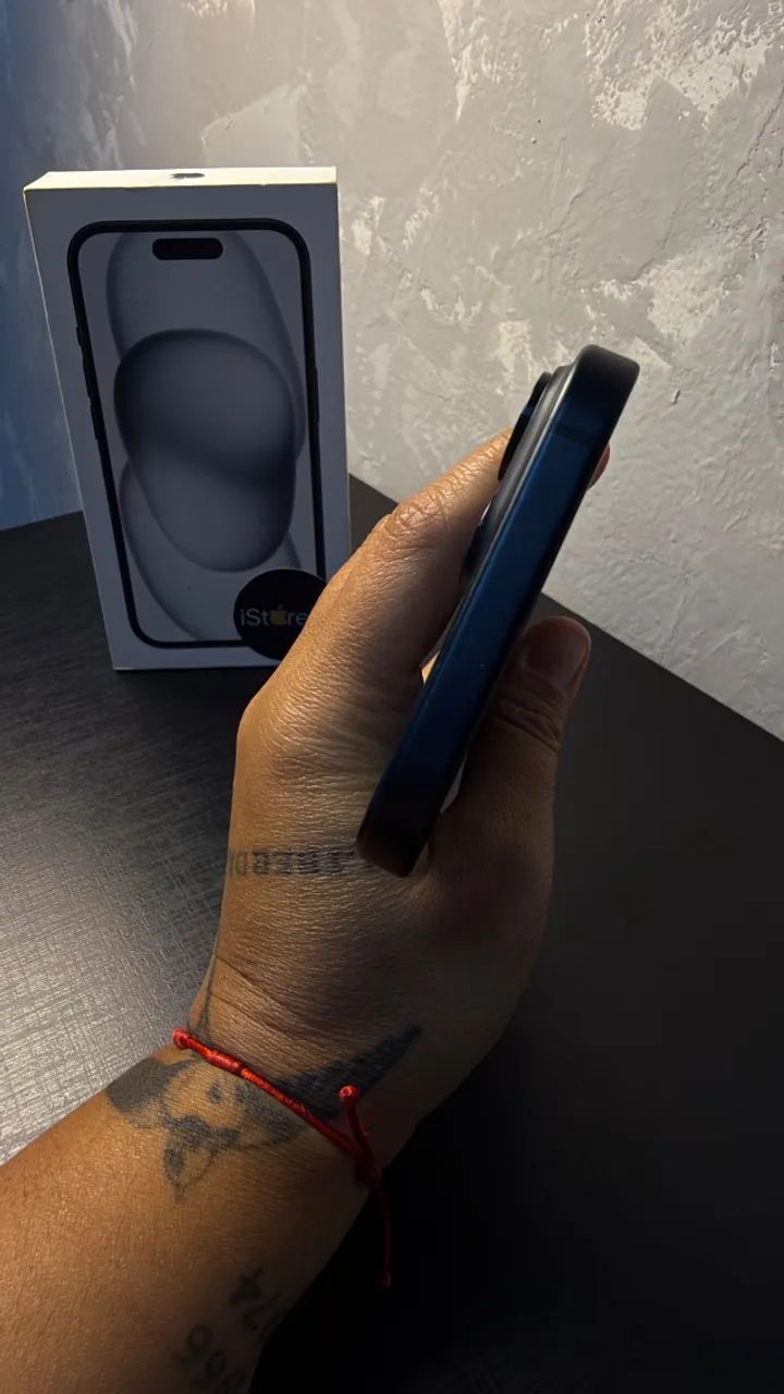 iPhone 15 128GB Preto Seminovo - Foto 2