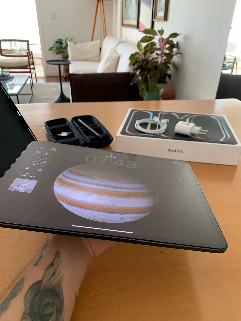 iPad Pro M4 13 Polegadas 256 GB + Caneta + Teclado + Capa | Caixa Original - Foto 2