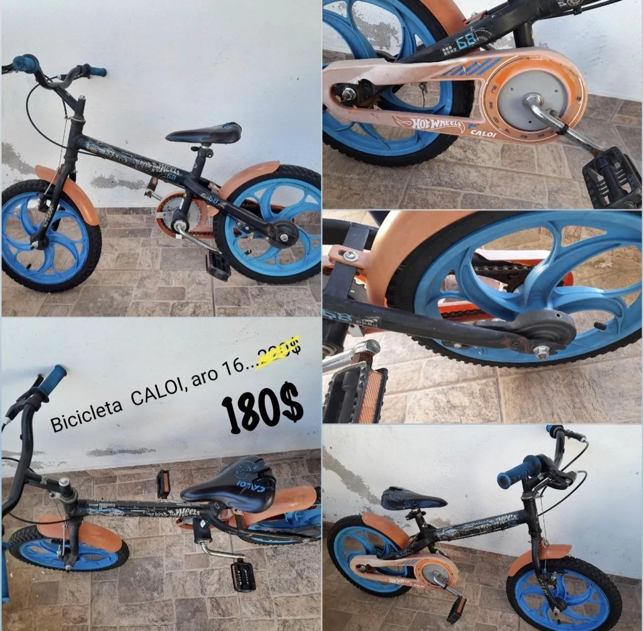 Bicicleta de menino aro 16