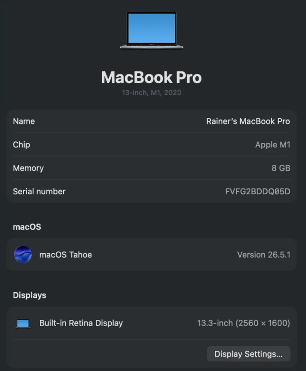 Macbook Pro M1 8GB / 256GB  - Foto 2