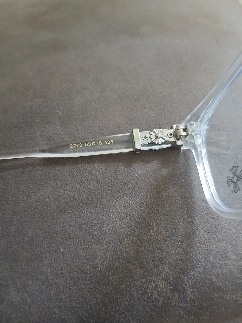 óculos chrome hearts transparente  - Foto 4