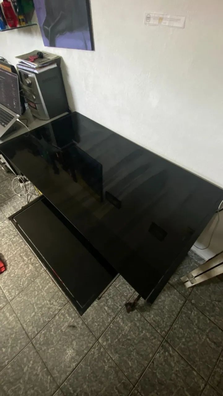 Mesa de vidro fume - Foto 2