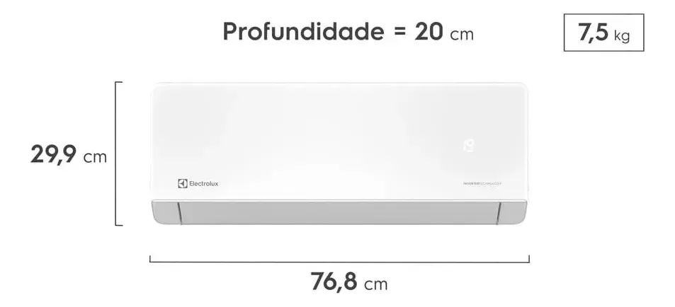 Ar-condicionado Split Electrolux 12.000 Btus - LACRADO - Foto 3
