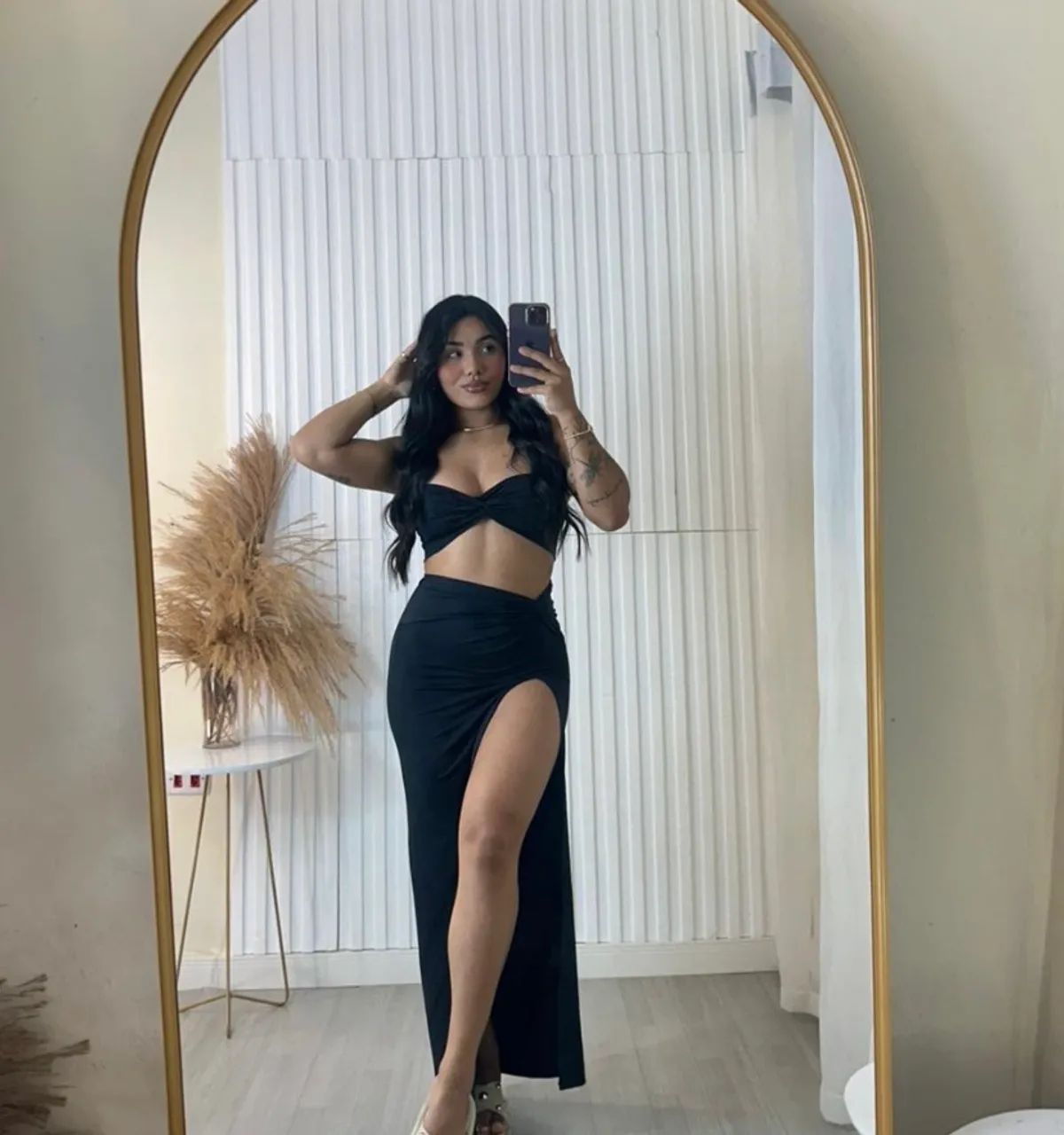 Conjunto Maldivas Preto