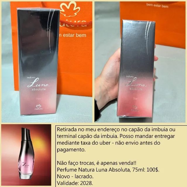 Perfume Natura Luna Absoluta 75ml