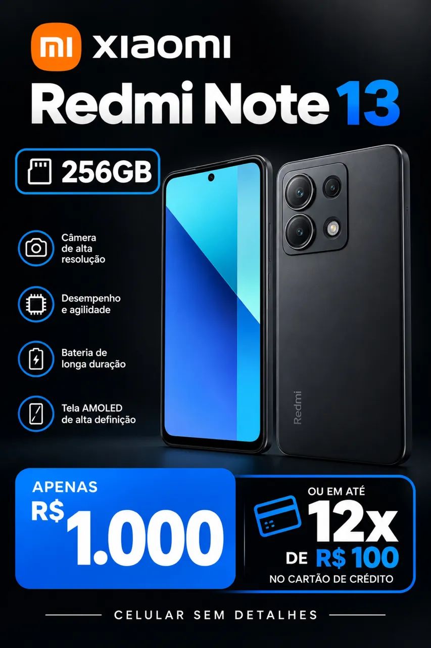 Celular Xiaomi note 13 - * - Foto 2