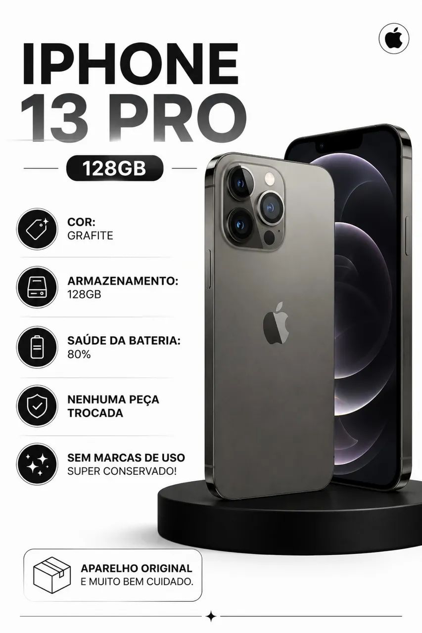 IPHONE 13 PRO, 128gb 