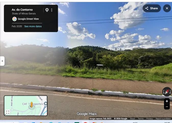 Lote comercial de 620m² em São Gonçalo do Rio Abaixo