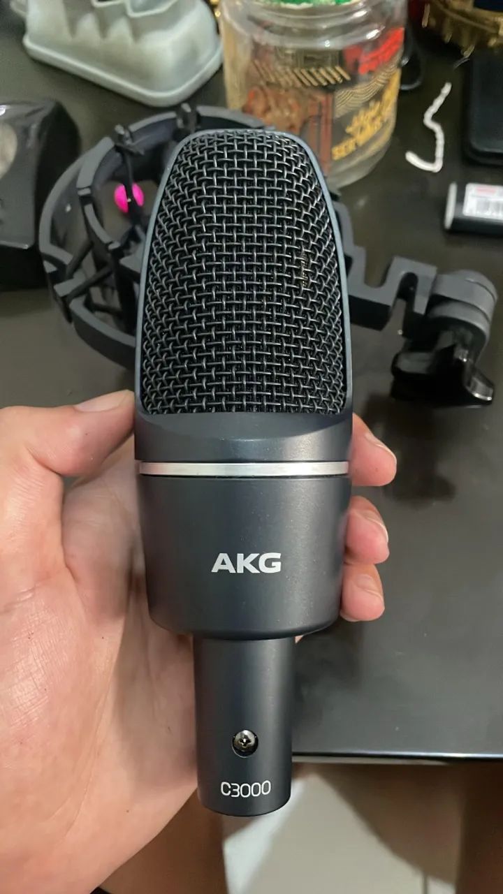 MICROFONE AKG c3000 [ ZERO - NUNCA USADO ]