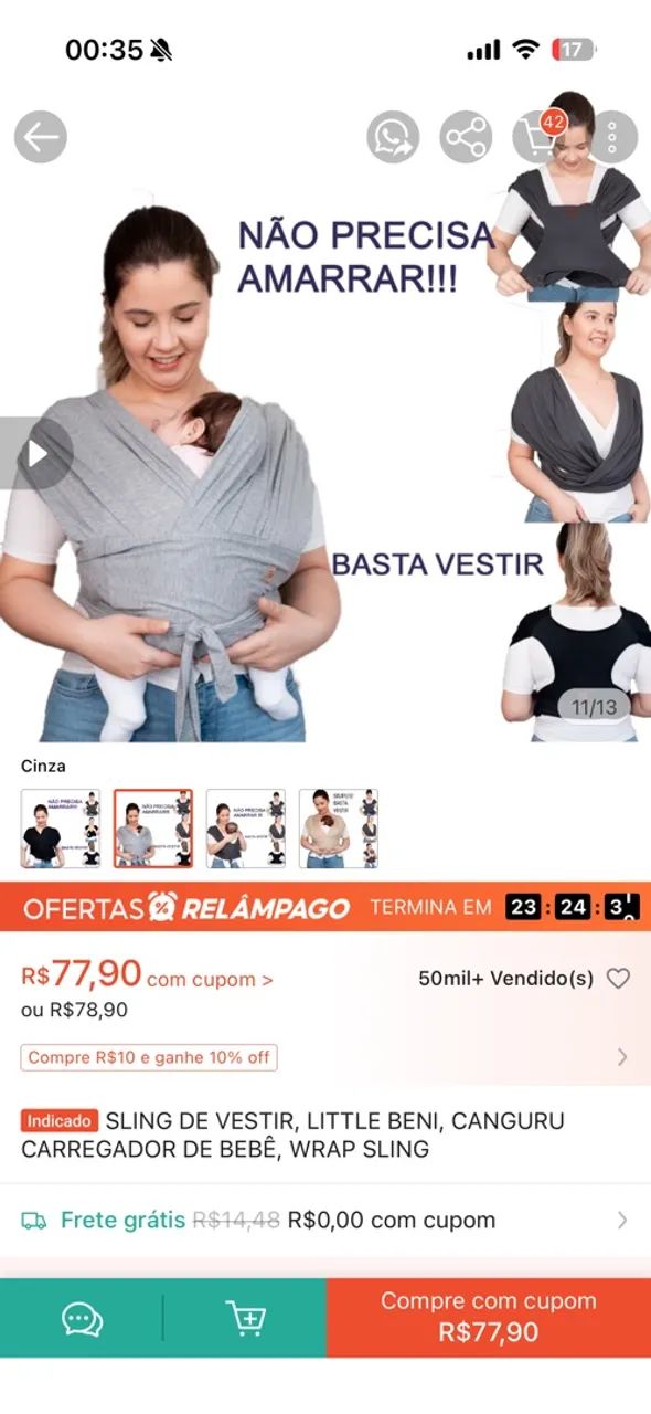 Canguru/Sling