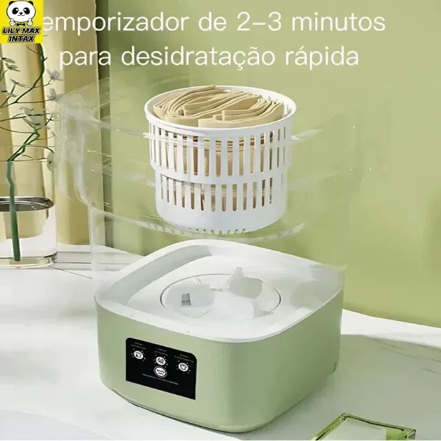 Mini Máquina de Lavar Roupa 11L - Foto 3
