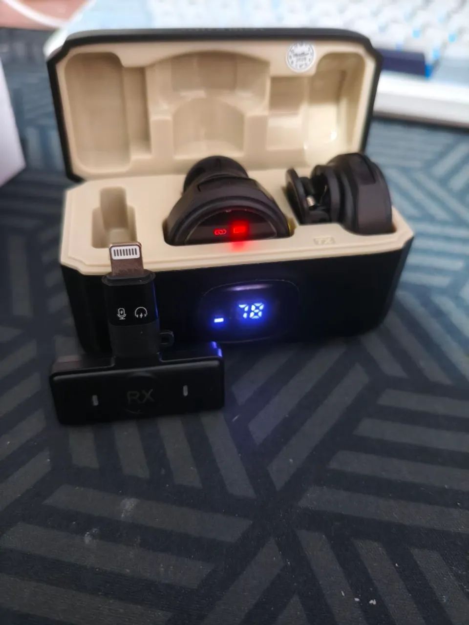 Microfone lapela sem fio para Celular - Produto Novo! - Foto 5