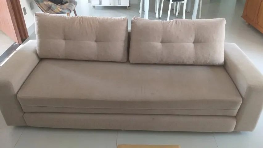 Sofá-cama usado em perfeito estado.