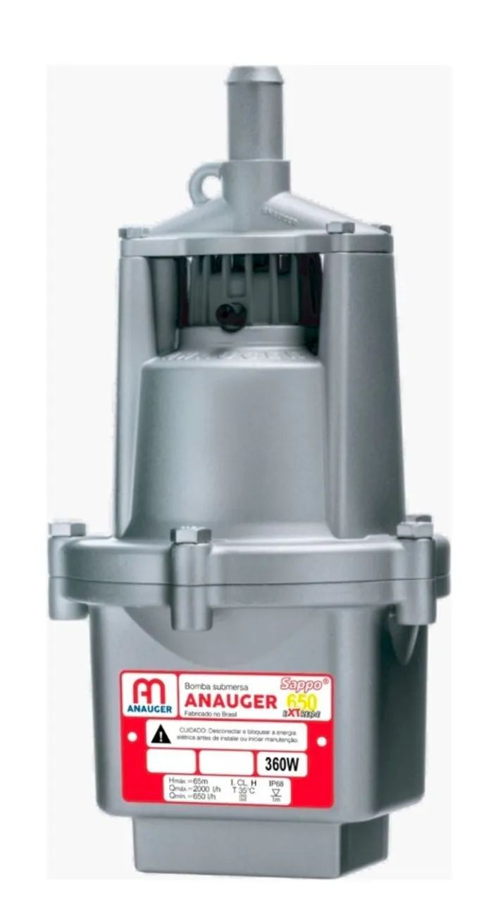 Bomba submersa anauger 220v