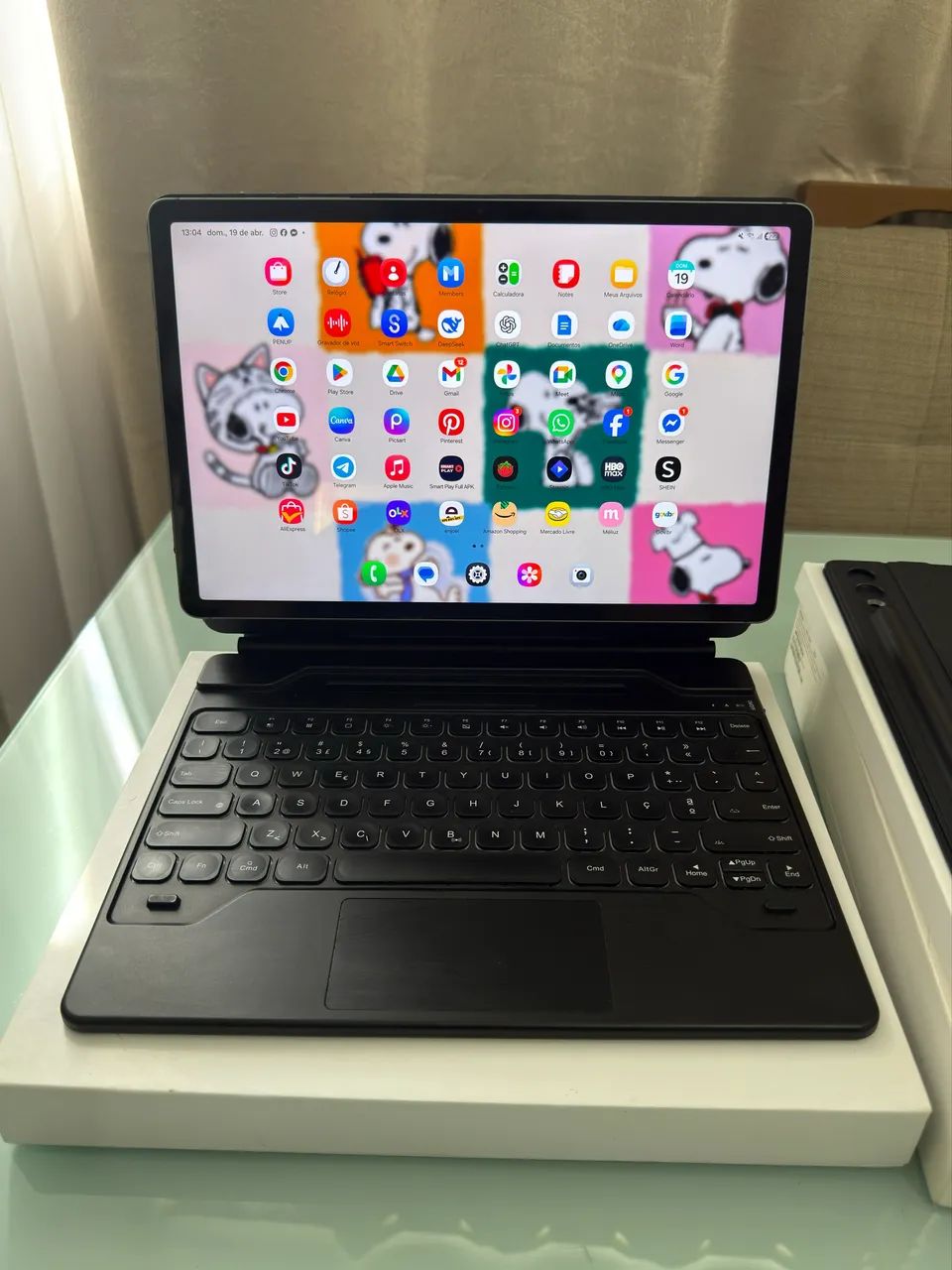 Tablet Samsung Galaxy Tab S9 FE+ 5G - Tablets e E-Readers - Areia ...