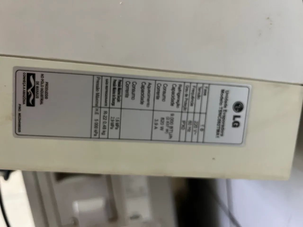 Vendo ar condicionado 9000 bttus com defeito  - Foto 4