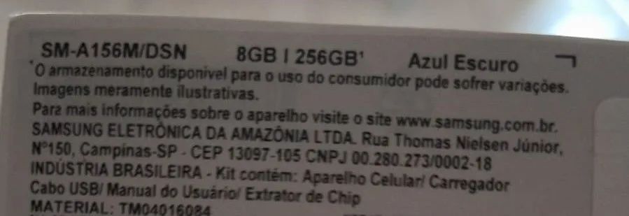 Celular Galaxy Samsung A15 5G.