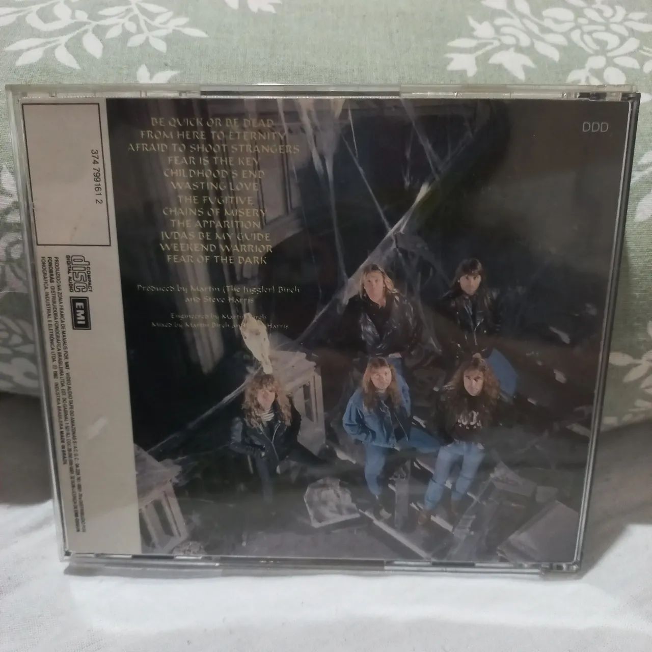 Cd Iron Maiden fear of the dark - Foto 2