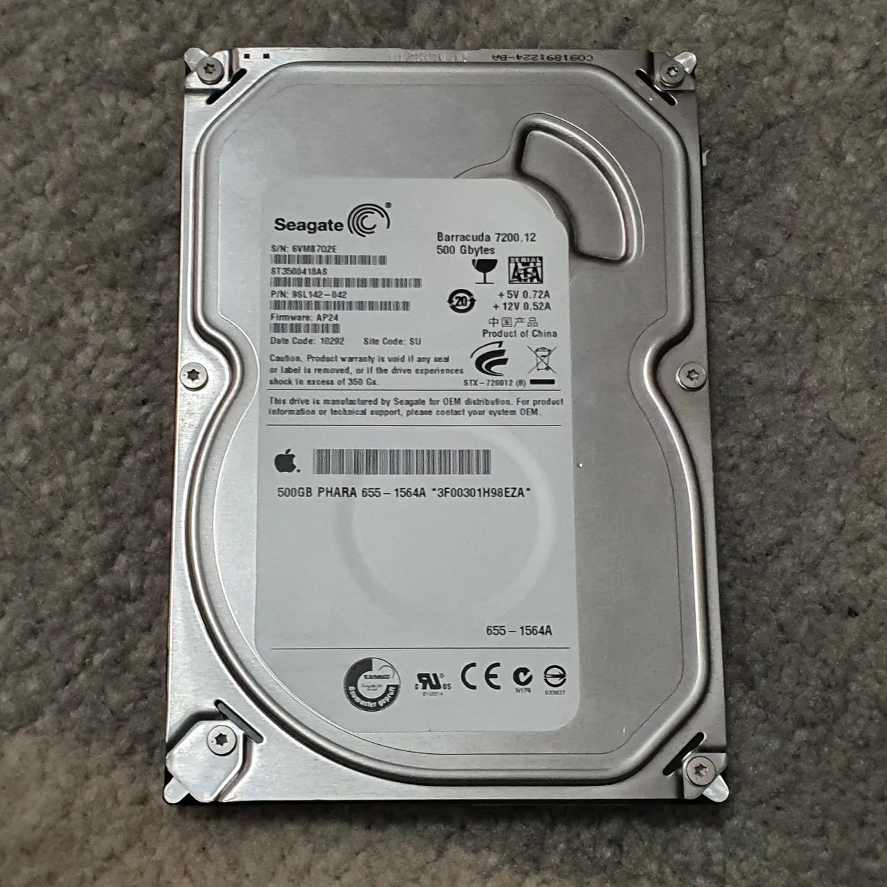 HD 500Gb Seagate iMac