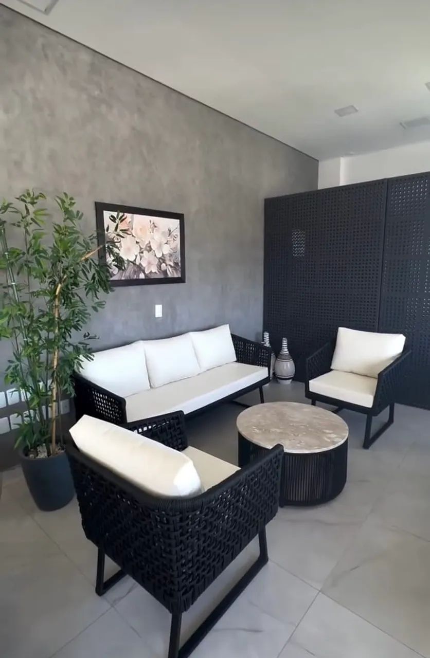 Conjunto de sofá para área externa  - Foto 3