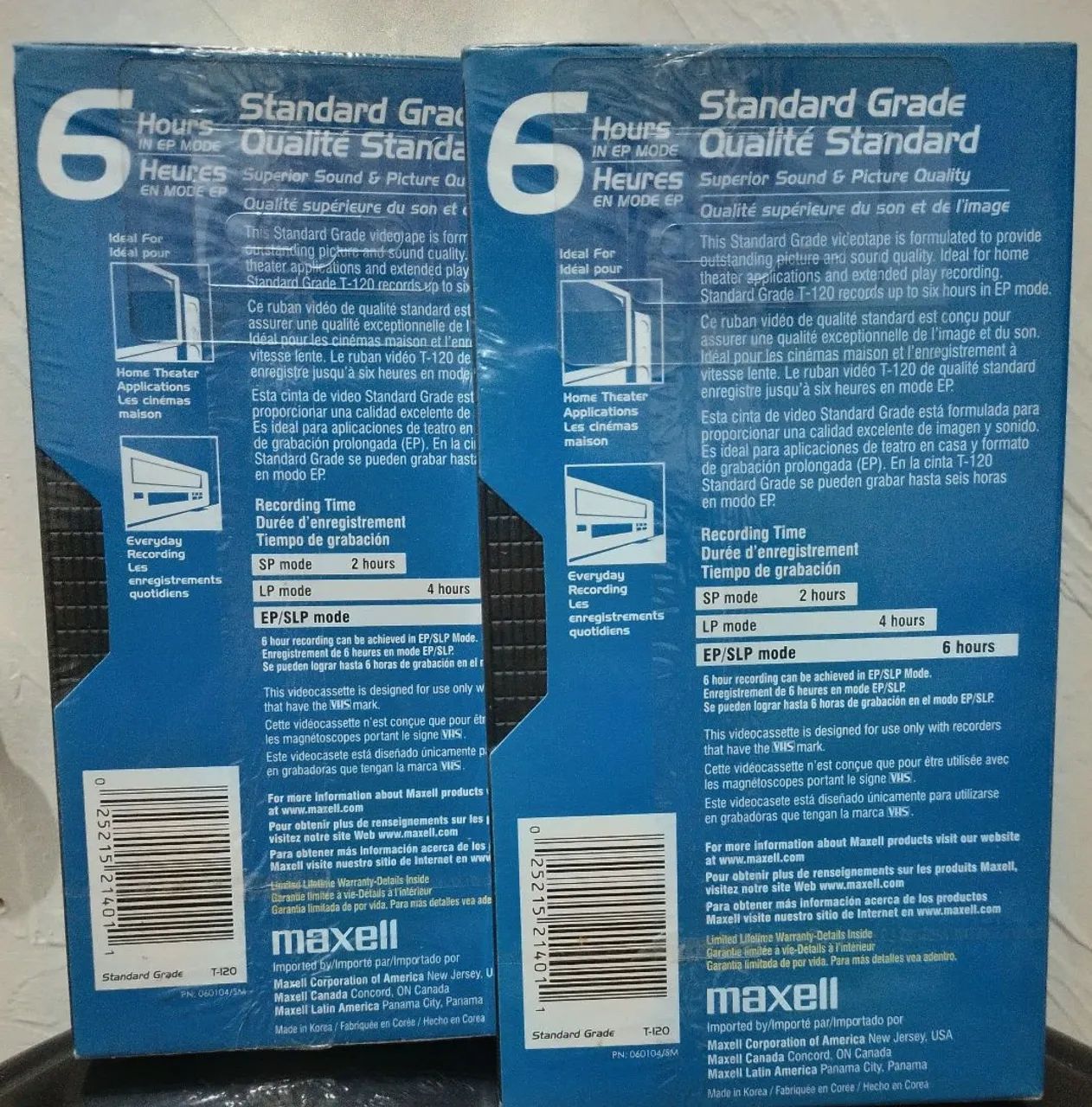 Fitas VHS Maxell, lacradas.  - Foto 2