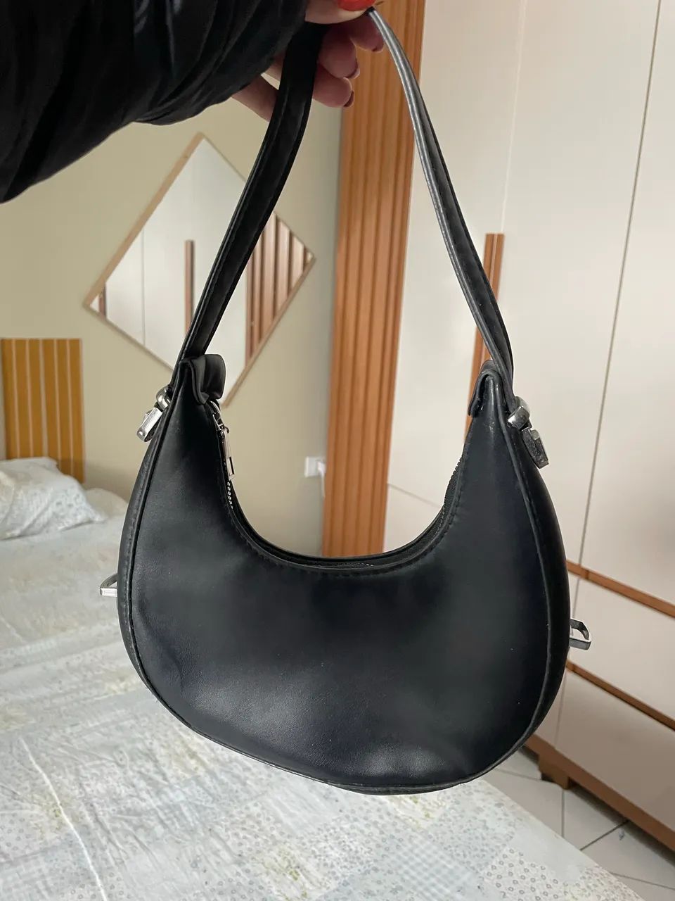 Bolsa de Ombro Shein Preta