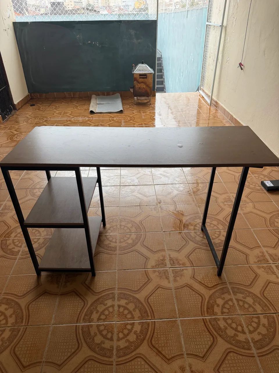 Mesa escrivaninha industrial  - Foto 4