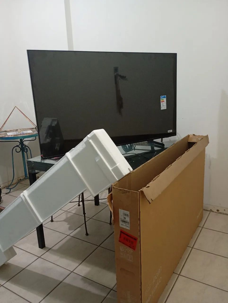 Smart TV Samsung 55" Crystal 4K - Zera na Caixa! - Foto 4