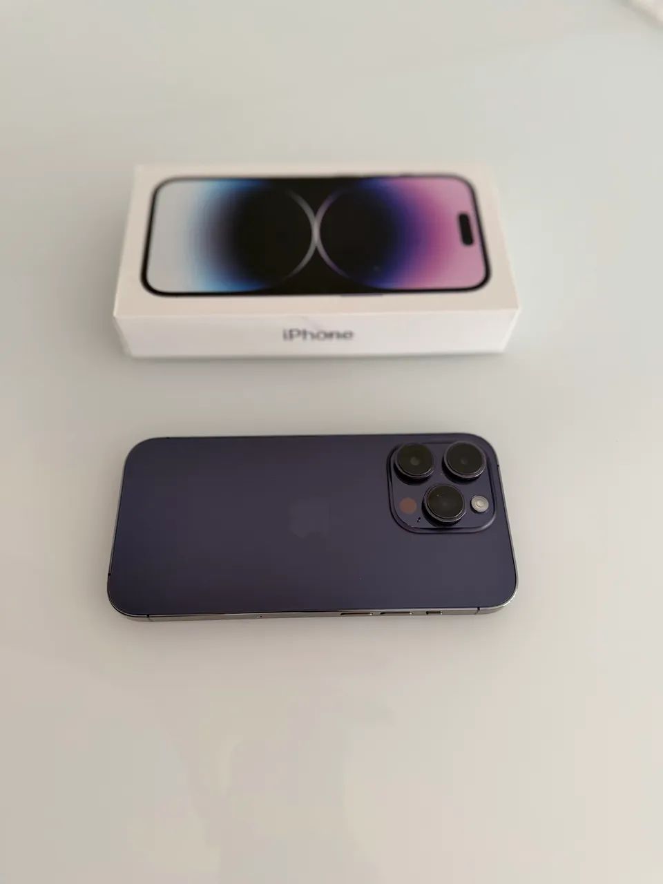 iPhone 14 Pro 256GB Deep Purple | Impecável | Tudo Original